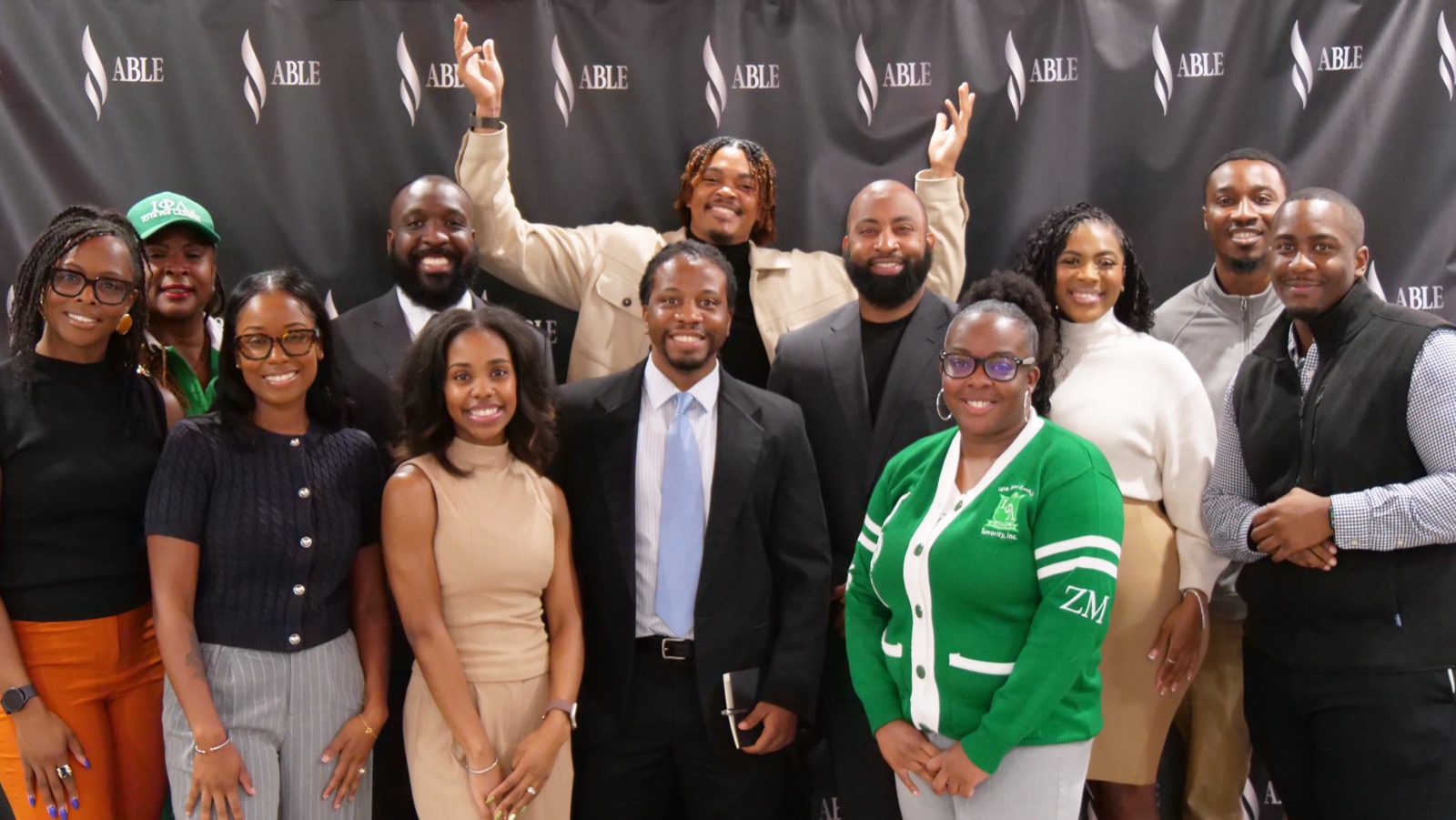 Participants and guests together at the ABLE Leadership Lab